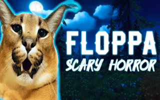 Image Floppa Scary Horror