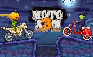 Image Moto X3M: Spooky Land