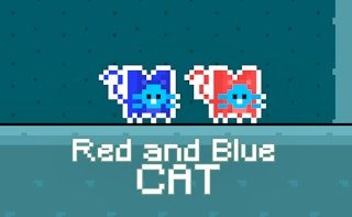 Image Red and Blue Cat